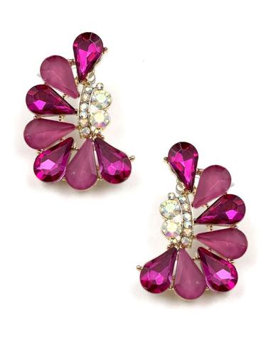 PENDIENTES DE FIESTA FUCSIAS CON LOS QUE SER LA INVITADA IDEAL