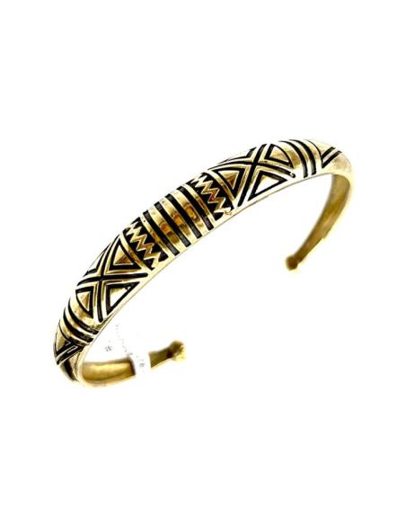 PULSERAS PLATEADAS O DORADAS PARA MUJER Y HOMBRE ESTILO TRIBAL