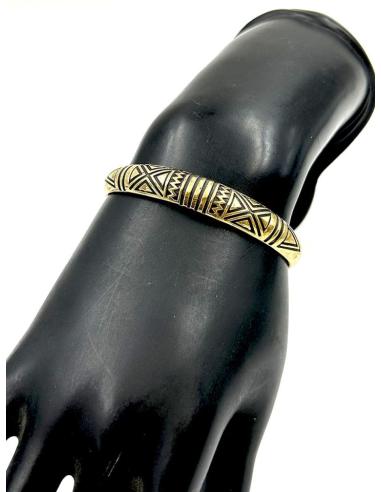 PULSERAS PLATEADAS O DORADAS PARA MUJER Y HOMBRE ESTILO TRIBAL
