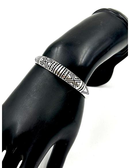 PULSERAS PLATEADAS O DORADAS PARA MUJER Y HOMBRE ESTILO TRIBAL