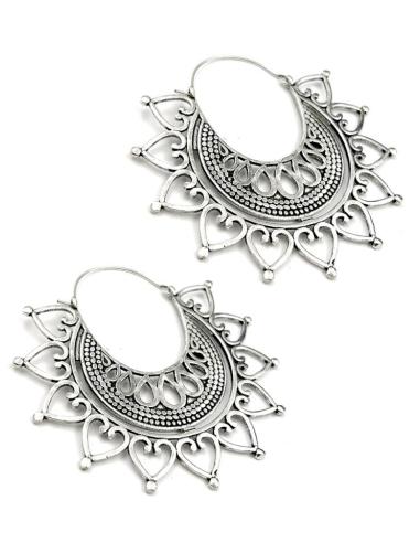 PENDIENTES GRANDES MUJER AROS ORIGINALES DE FLIGRANA