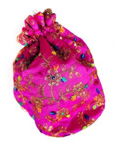 BOLSOS DE MUJER FUCSIAS, LIMOSNERAS DE FLORES, NOCHE Y BODA