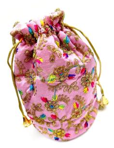 BOLSOS ROSAS ORIGINALES, LIMOSNERAS CON FLORES BODAS, NOCHE Y