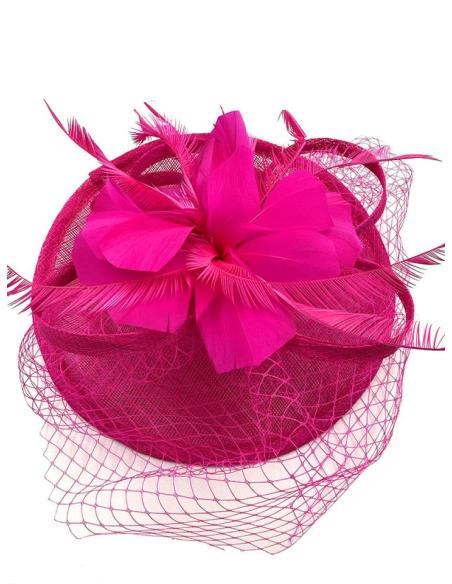 TOCADOS FUCSIAS CON LOS QUE ESTAR PERFECTA EN BODAS