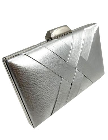 BOLSOS PLATA ELEGANTES PARA BODAS