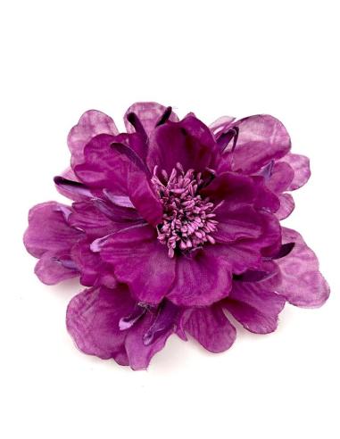 FLORES MAGENTAS DE MODA PARA MUJER ESPECIAL BODA BAUTIZO Y COMUNION