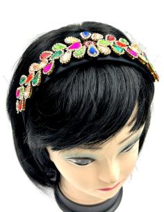 DIADEMAS DE FIESTA PARA BODAS CRISTAL MULTICOLOR EXTRA BRILLO 2