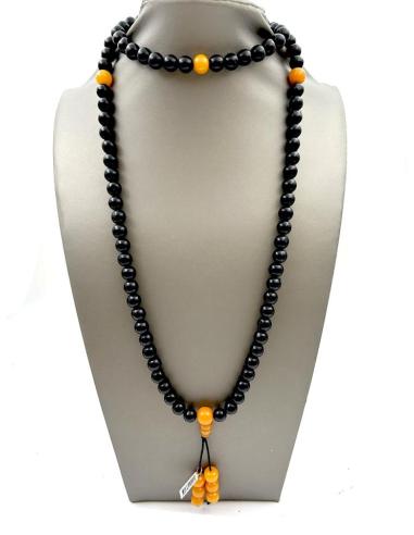 HOMBRE COLLARES MALA ROSARIOS TIBETANOS DOS COLORES A ELEGIR