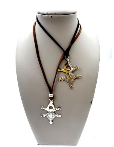 COLLARES PARA HOMBRE TUAREG CON CRUZ ORIGINAL