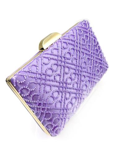 BOLSOS BODA MORADO LILA CON ORIGINAL Y ELEGANTE DECORACION