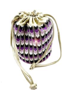 BOLSOS ORIGINALES VERDES DE BOMBONERAS CON  PEDRERIA