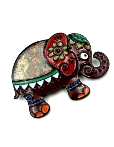 BROCHES MUJER DE ELEFANTES ORIGINALES PARA SUS PRENDAS DE VESTIR