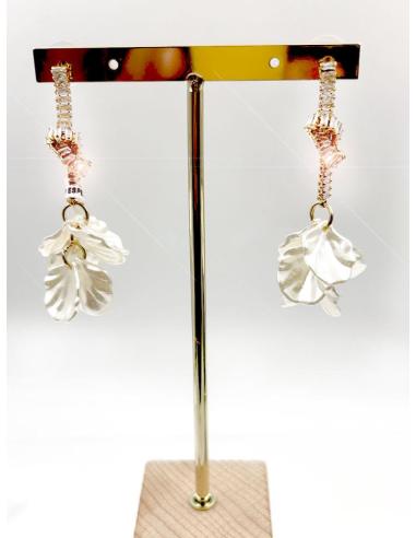 LARGOS PENDIENTES DE MUJER BLANCOS LOS MAS ORIGINALES PARA BODAS