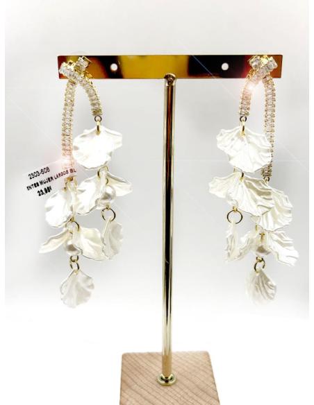 PENDIENTES MUJER LARGOS SOFISTICADOS DE PERFECTA INVITADA BODAS