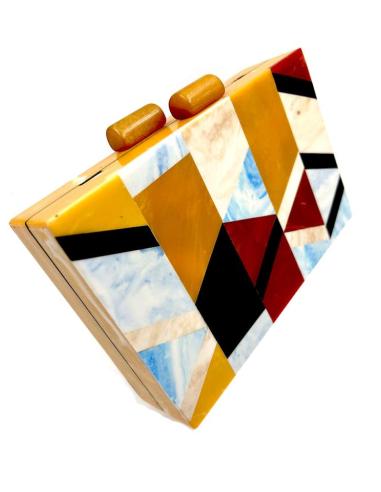 CLUTCHS Y BOLSOS DE FIESTA ORIGINALES GEOMETRIA Y VANGUARDIA