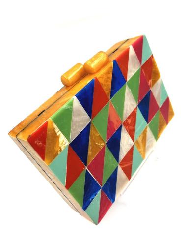 CLUTCHS Y BOLSOS FIESTA ORIGINALES MULTICOLOR IDEALES PARA LEVANTAR VESTIDOS LISOS.