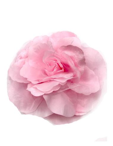 FLORES ROSAS DE FIESTA PARA MUJER ESPECIAL BODAS Y COMUNIONES