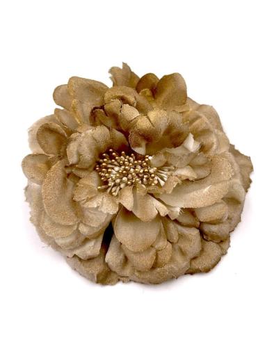 FLORES MARRONES DE FIESTA PARA LLEVAR EN LA ROPA, PELO O COLLARES
