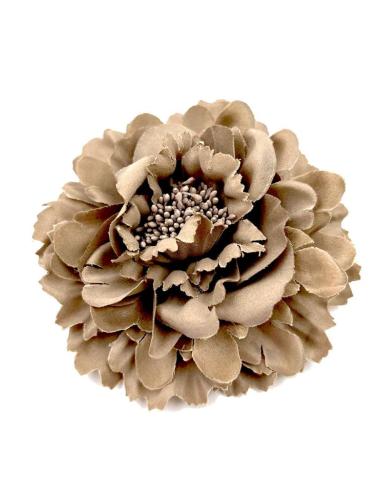FLORES DORADAS DE FIESTA PARA LLEVAR EN LA ROPA, PELO O COLLARES