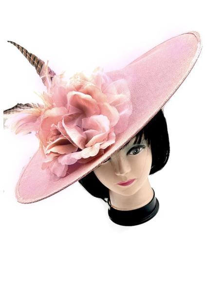 TOCADOS BODA ROSAS MAQUILLAJE CON ELEGANTES PLUMAS FAISAN
