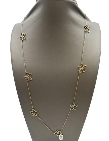 COLLARES MUJER DE CADENA FINITA Y MARGARITAS, JOYAS EN MADRID, GRAN VIA