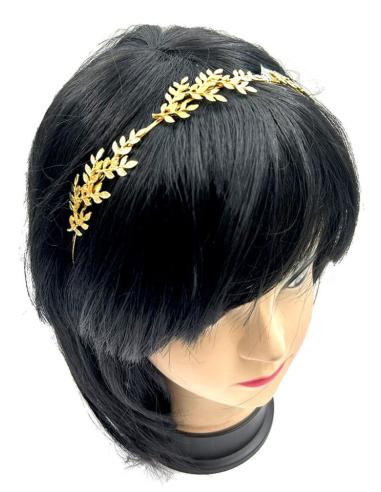 DIADEMAS MUJER ORIGINALES DORADAS PARA BODAS,  DISEÑO HOJITAS