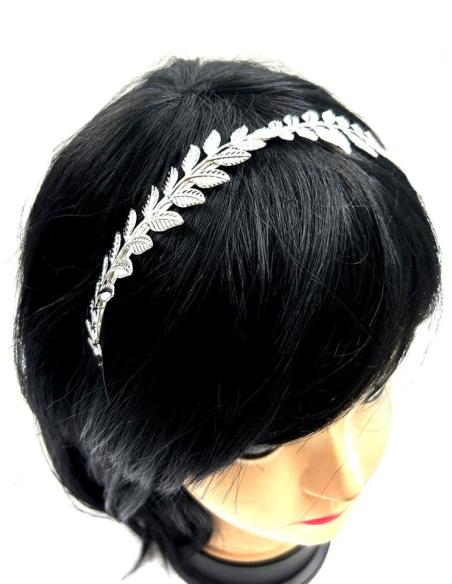 DIADEMAS PARA BODAS ENVITADA COLOR PLATA, EL JARDIN DEL DESEO