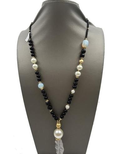 COLLARES NEGROS LARGOS DISEÑOS PROPIOS DE ESTILO ATEMPORAL