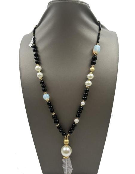 COLLARES NEGROS LARGOS DISEÑOS PROPIOS DE ESTILO ATEMPORAL