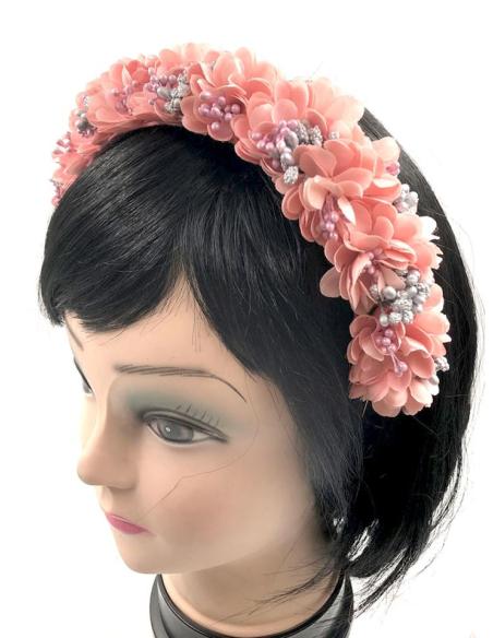 DIADEMAS BODA ROSAS CON FLORES BONITAS ESPECIAL INVITADAS