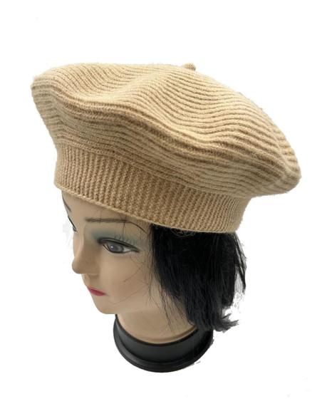 BOINAS BEIGE DE MUJER ELEGANTE AIRE FRANCES PARA TU LOOK