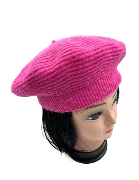 BOINAS FUCSIAS DE MUJER ELEGANTE AIRE FRANCES PARA TU LOOK