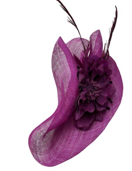 TOCADOS BUGAMBILIAS BODA EXQUISITO DISEÑO CON PLUMAS FAISAN
