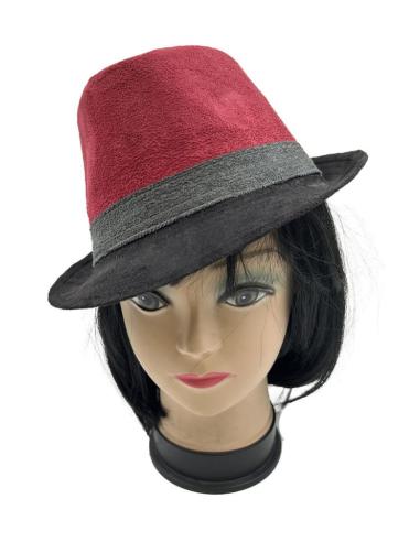SOMBREROS HOMBRE TRILBY GORROS GRANATES EN TRICOLOR