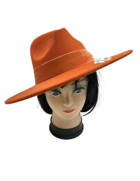 SOMBREROS MUJER NARANJAS TONO VIBRANTE PARA UN LOOK ROMPEDOR