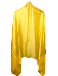 CHALES MUJER DE FIESTA AMARILLO MOSTAZA PARA BODAS Y EVENTOS