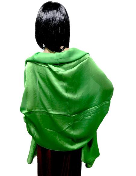 CHALES DE FIESTA VERDES ESMERALDA PARA BODAS, NOCHE Y EVENTOS