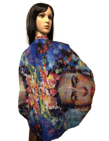 PAÑUELOS PARA MUJER INSPIRADOS EN FRIDA BUFANDA Y FULAR