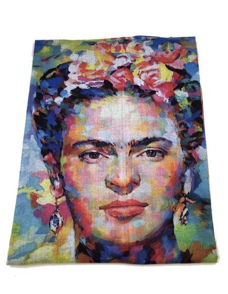 PAÑUELOS PARA MUJER INSPIRADOS EN FRIDA BUFANDA Y FULAR