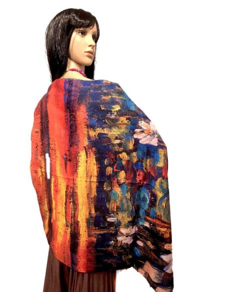 PAÑUELOS ALEGRES PARA DAR A TU LOOK COLOR, BUFANDA Y CHAL