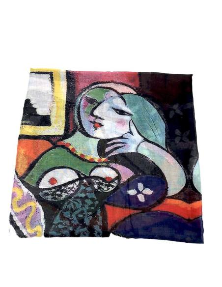 PAÑUELOS BONITOS DE MUJER INSPIRADOS EN PINTURAS DE PABLO PICASO