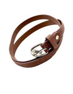 CINTURONES MARRONES CHOCOLATE PARA MUJER QUE ESTILIZAN