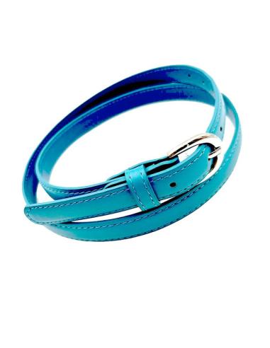 CINTURONES AZULES TURQUESA FINOS ESILIZA LA FIGURA DE LA MUJER