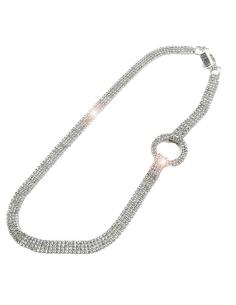 Imagen del producto CINTURONES ELEGANTES PLATEADOS DE CRISTAL PARA BODAS DE NOCHE