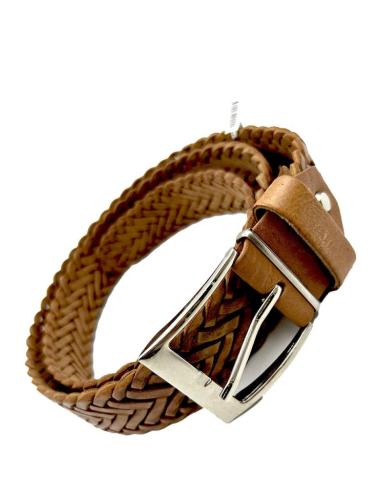 CINTURONES CUERO HOMBRE MUJER UNISEX TONO CAMEL ESTRECHOS