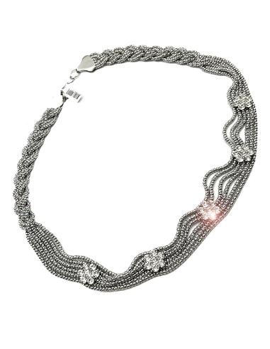 CINTURONES PLATEADOS DE FIESTA CON CADENAS Y CRISTAL PARA SER LA INVITADA IDEAL