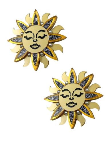 PENDIENTES ORIGINALES Y DE DISEÑO EN MADRID, MODELO SOL