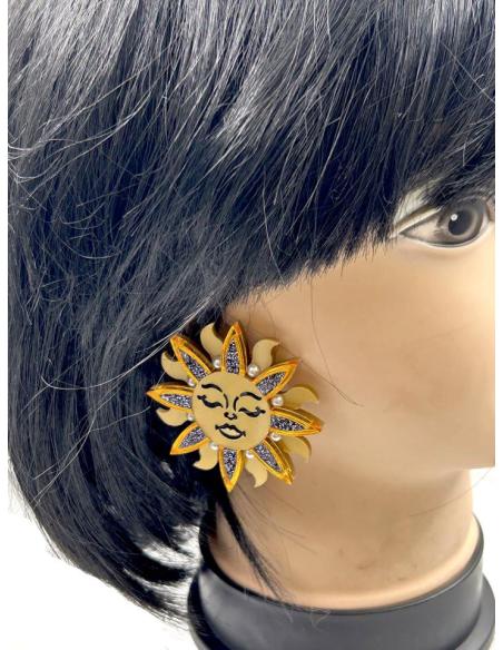 PENDIENTES ORIGINALES Y DE DISEÑO EN MADRID, MODELO SOL