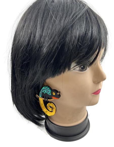 PENDIENTES DE DISEÑO EN MADRID, MODELO CAMALEON, LA MEJOR TIENDA DE PENDIENTES EN MADRID.