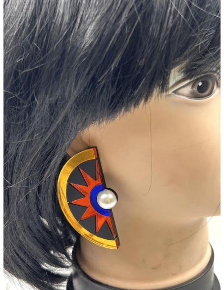 PENDIENTES ORIGINALES DE MUJER, DISEÑO EGIPCIO RÁ